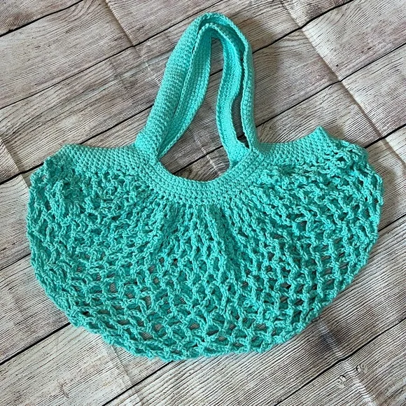 Handmade Crochet Market bag - Picture 1 of 2